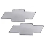 Front & Rear Combo Billet Alum Bowtie Emblems Smooth 08-12 Chevy Malibu Chrome. Fixed Price $130.00.