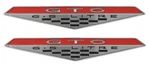 Oer Zinc Diecast Fender/rocker Panel Emblem Set For 1964-1968 Pontiac Gto Models. Fixed Price $89.98.
