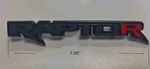 Oem New 23-25 Ford F150 Raptor Red "r" Hood Scoop Mounted Emblem Nameplate 7.25". Fixed Price $199.99.
