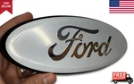1PC White Emblem Ford Oval 9 Inch Logo Grille & Tailgate Badge 2004-16. Fixed Price $18.98.