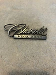 Original Chevrolet Vega 2300 Emblem #9870383. Fixed Price $7.49.