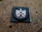 One 1953 Dodge Mayfair 2 Door Hardtop C Pillar Roof Sail Emblem Nos. Fixed Price $75.00.