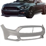 Primed Front Bumper Cover 2015 2016 2017 Ford Mustang W/o Senser Holes. Fixed Price $112.60.