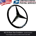 W218 Mercedes Gloss Black Star Emblem Rear Trunk Lid Logo Badge Amg CLS63 CLS550. Fixed Price $27.99.