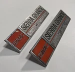 Pair Of 70S Oem Gmc 327908 Sierra Grande Hundred 2500 Fender Badge Emblems. Fixed Price $199.99.