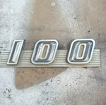 1958 1959 Gmc 100 Emblem Fresh Chrome 2362197 Front Grille Badge Suburban. Fixed Price $200.00.