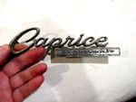 Chevrolet Caprice Emblem 773110. Fixed Price $11.99.