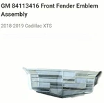 Gm Oem Front Driver Side Fender Emblem # 84113416 Cadillac - Brand New, Sealed. Fixed Price $14.40.
