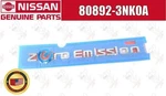 Nissan "zero Emission" Door Emblem Nameplate 80892-3NK0A For 13-20 Leaf. Fixed Price $47.00.