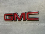 Gmc Red Tailgate Emblem Used Fair Badge Sierra #15602373 Oem Classic 11" Rare. Fixed Price $19.95.