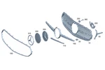 Genuine Mercedes-benz Carrier 213-880-33-07. Fixed Price $50.05.