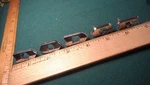 CG28 Dodge Dart Hood Nose Letter Emblems Vntage 1963 #2276977-81 170 770 Gt. Fixed Price $179.99.
