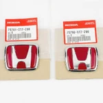 Genuine Honda Integra DC2 Type-r Front Rear Emblems 75700-ST7-Z00 75701-ST7-Z00. Fixed Price $190.96.