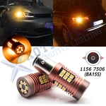 2PCS P21W 7506 1156A Amber Yellow 30-SMD Led Bulbs For Turn Signal Light. Fixed Price $14.96.