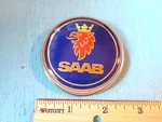 Genuine Emblem Front Hood 4911541 For Saab 9-5 1998-2000. Fixed Price $18.75.