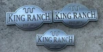 2005/17 Ford Expedition King Ranch Emblem 3 Pc Set Fender Tailgate Oem Nice. Fixed Price $44.99.