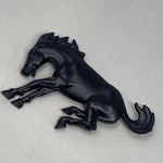One Nos 84 88 Bronco Ll Fender Emblem Black Horse E4TZ-16228-D. Fixed Price $55.00.