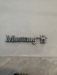 Oem 1974 1978 Ford Mustang Ii Script Emblem Badge D5ZB-6042550-AA B32-329. Fixed Price $35.00.