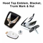 New Oem Hood Top Emblem, Blacket, Trunk Mark & Nut 4P For Hyundai Equus 09-16. Fixed Price $35.80.