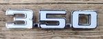 Nos Oem Gm 1969CHEVROLET Camaro 350 Fender Emblem Badge Lh 3938669. Fixed Price $30.00.