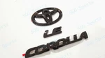 New Gloss Black Overlay Emblem Fit 2020-2025 Toyota Corolla PT948-02200-02. Fixed Price $49.80.