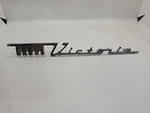 1955 Ford Crown Victoria Emblem Badge Chrome Trim Molding Script. Fixed Price $129.00.