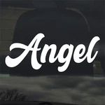 Angel Sticker Decal - Cute Fun Inspired Tumbler Phone Laptop Car Window. Fixed Price $6.99.