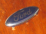 Original Ford Motor Car Badge Chrome Face Pressed Metal Free Post Australia. Fixed Price $24.99.