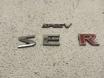 03-12 Nissan Sentra Ser Spec-v Trunk Emblems Chrome Oem 84896-ZJ61A. Fixed Price $104.99.