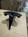 Tesla Oem Model X Front Chrome Emblem. Fixed Price $80.00.