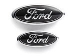 Ford Escape 2020-2022 Front Grille & Rear Tailgate Black Oval Badge. Fixed Price $144.00.