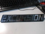Ford Oem Emblem Name Plate 00-05 Excursion YC35-7840683-CA. Fixed Price $28.97.