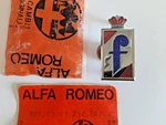 Pinninfarina Alfa Romeo Body Side Emblem Genuine 105.03.61.210.00/01. Fixed Price $75.00.
