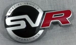 Range Rover Sport L494 Oem Special Vehicle Operations Svr Front Bumper Badge New. Fixed Price $374.95.