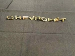 1971 Chevy Impala Header Gold Panel Letters 44. Fixed Price $89.99.