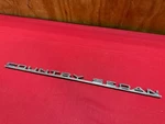 1965 Ford Galaxie Country Sedan Fender Emblem C5AB-16098-A C5AZ-16098-A Fomoco. Fixed Price $100.00.