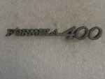 Pontiac Formula 400 Emblem Badge Script Trim Metal Gm. Fixed Price $58.00.
