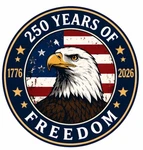 Sticker (buy 2, Get 1 Free) 250TH America Glossy Eagle Vinyl Patriotic Usa. Fixed Price $5.09.