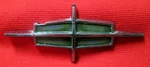 1970-72 Ford Lincoln Trunk Lock Cover Part #D0VB-6543516-B NHC14. Fixed Price $5.05.