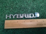 10-15 Toyota Prius Hybrid Right Fender Emblem Nameplate Badge 75374-47051 1S9. Fixed Price $18.99.