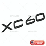 Volvo XC60 Rear Liftgate Letter Logo Badge Nameplate Emblem Sport Gloss Black. Fixed Price $27.99.