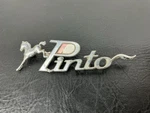 Vtg Original Emblem Ford Pinto 1971-1977 Chrome Oem Part D12B-16B114-AD. Fixed Price $7.00.