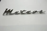 Vintage Mercury Meteor Sedan Oem Front Fender Script Emblem C3YB-16098-A. Fixed Price $35.00.