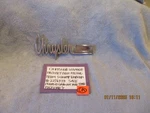 Chrysler Genuine Factory Oem Metal Trim Script Emblem # 2276373 Sni Free Shippin. Fixed Price $48.00.