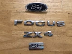 05-07 Ford Focus ZX4 Se Rear Trunk Blue Oval Emblem GAPN4940. Fixed Price $25.95.