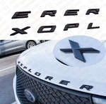 Fits Ford Explorer Sport Hood Letters Matte Black, 20-26 All Models. Fixed Price $30.88.
