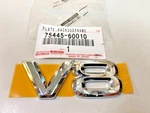 Genuine Toyota Land Cruiser Lexus GX470 LX470 V8 Rear Emblem Badge 75445-60010. Fixed Price $39.90.