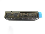 16-18 Jeep 1941 75 Year Anniversary Willys Emblem Nameplate Badge Mopar Genuine. Fixed Price $145.88.