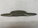 1952 Chevy Hood/trunk Emblem Vintage Chrome Pitted Cool Piece. Fixed Price $200.00.