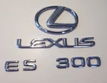02 03 04 Lexus ES300 Rear Trunk Lid Chrome Emblem Logo Badge P# 2420 Genuine 1. Fixed Price $26.95.
